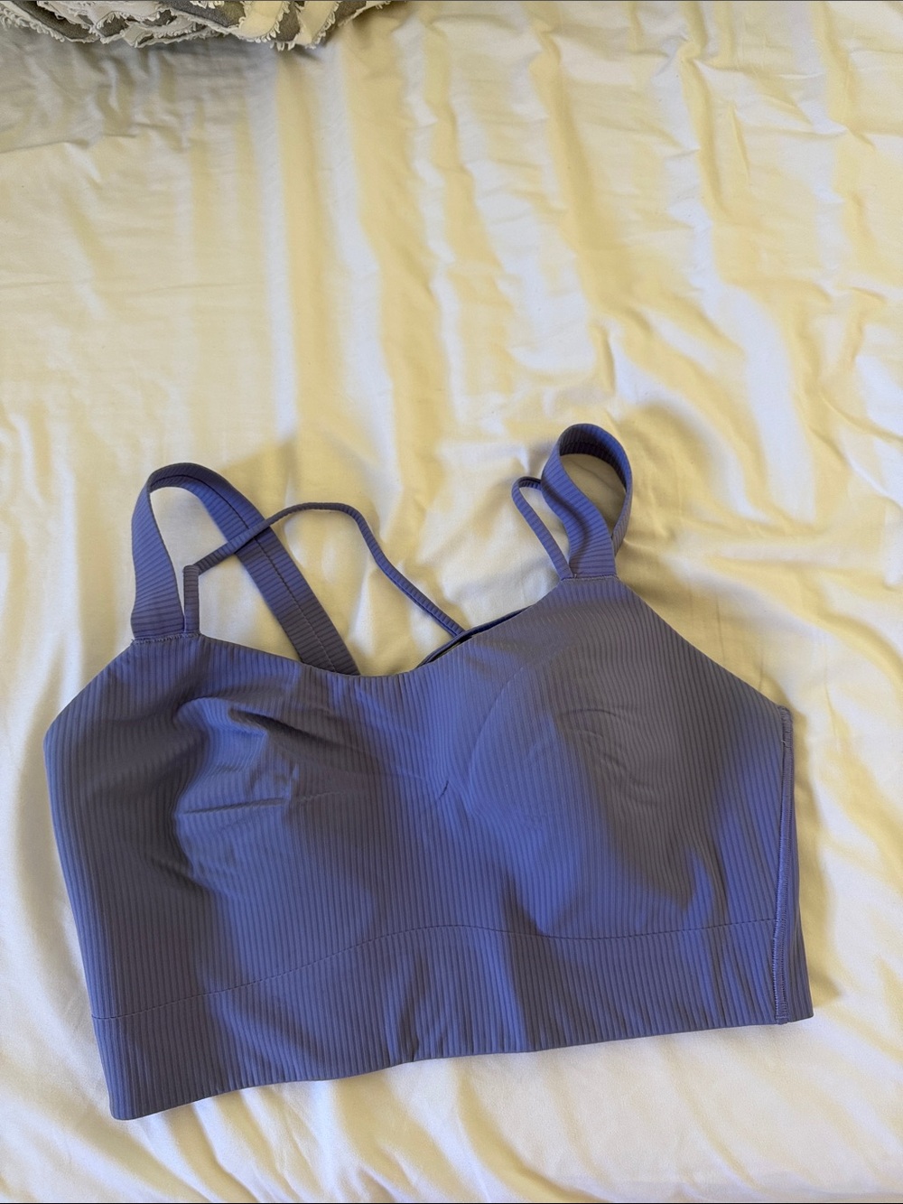 lululemon athletica Like a Cloud Longline Bra — Lavender Purple